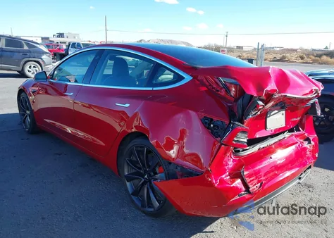 2020 Tesla Model 3 Performance Dual Motor All-Wheel Drive from USA, damaged, VIN 5YJ3E1EC5LF742018